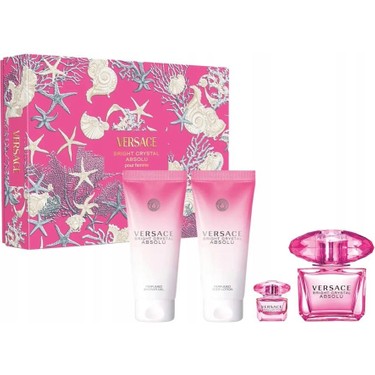 Versace Brıght Crystal 90ML Edt SG100+BL100 Set 25 Fiyatı