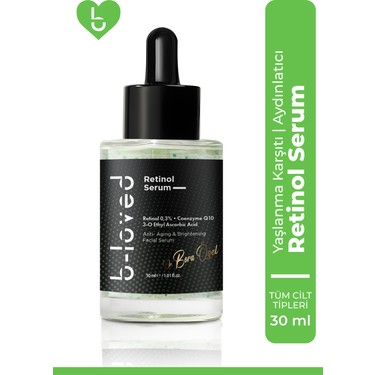 B-Loved 2'li Cilt Bakım Seti Retinol % 0.3 A Vitamini, Leke Fiyatı