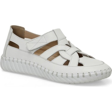 Polaris 5 Nokta 105425.Z5FX Beyaz Kadın Düz Ayakkabı Fiyatı
