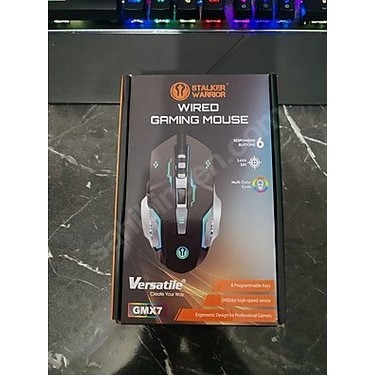 Gmx7 2400 Dpı Rgb Gaming Mouse Fiyatı - Taksit Seçenekleri