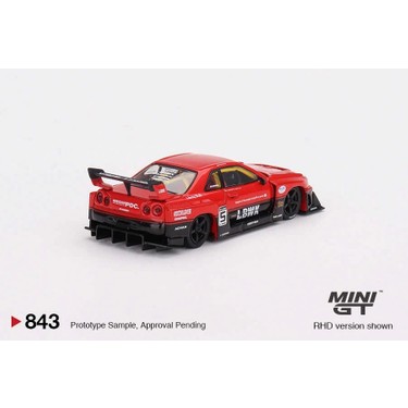 Mini Gt 1/64 Nissan LB-ER34 Super Silhouette Skylıne Fiyatı