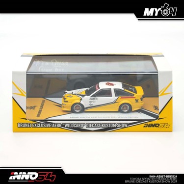 İnno64 Inno 1/64 Toyota Sprinter Trueno AE86 Brunei Diecast Fiyatı