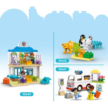 LEGO® DUPLO® 3'ü 1 Arada Vahşi Hayvan Aileleri 10446 - 2 Yaş Fiyatı