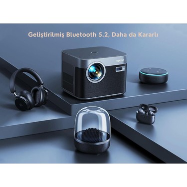 X7 4K Destekli Akıllı Projeksiyon, Otomatik Odak & Düzeltme, Fiyatı