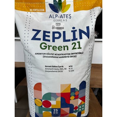 Alp-Ateş Gübre Zeplin Green 21 Çim Gübresi 25 Kg | Yavaş Fiyatı