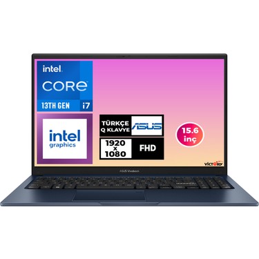 Asus Vivobook 15 I7-1355U 24GB 1tb SSD 15.6 Fhd Windows 11 Fiyatı