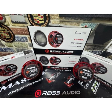 Reis RS-M8SQL 20CM Midrange 400W 175 Rms Sql Seri Detay Ses Fiyatı