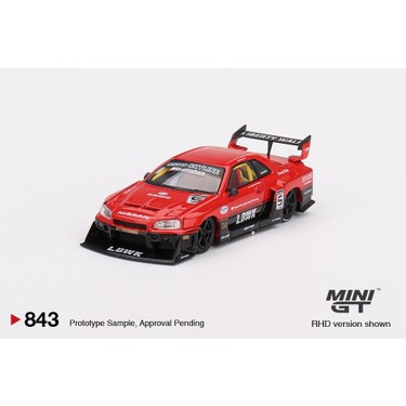 Mini Gt Nissan LB-ER34 Super Silhouette Skylıne Red/black Fiyatı