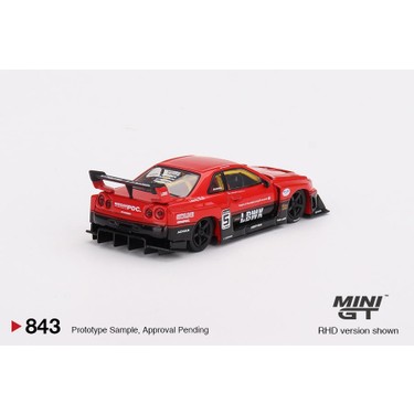 Mini Gt Nissan LB-ER34 Super Silhouette Skylıne Red/black Fiyatı