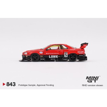 Mini Gt Nissan LB-ER34 Super Silhouette Skylıne Red/black Fiyatı