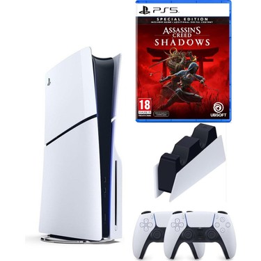 Sony Playstation 5 Slim Cdli + 2.kol Dualsense +Şarj Fiyatı