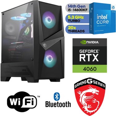 MSI Gaming Pc Ddr5 – Rtx 4060 8gb – Intel I5 14600KF– 32GB Fiyatı