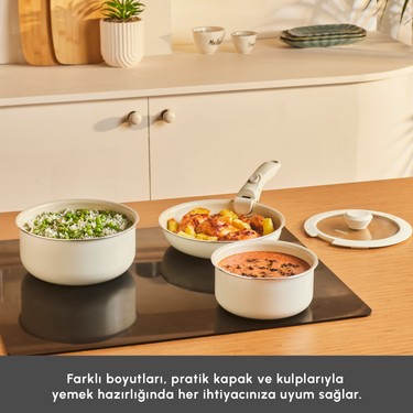 Karaca x Refika Swiss Crystal Almond Cream Easy Clip 5 Parça Fiyatı
