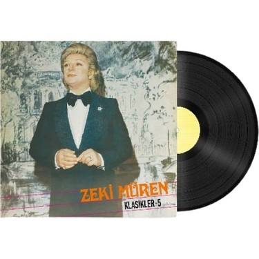 ZEKİ MÜREN KLASİKLER 5 - Plak LP (vinyle) (disque Vinyle) 33'' Long Play