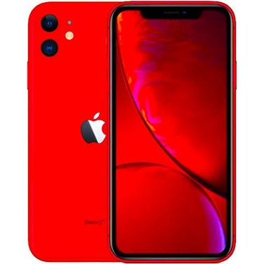 Apple iPhone 11 128GB PRODUCT(RED) 本体 Apple IPHONE 11 Red 128GB Yenılenmıs A Kalıte (12 Ay Fiyatı