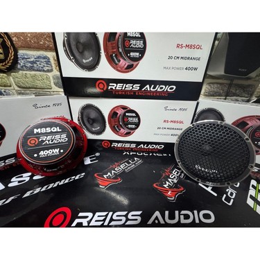 RS-M8SQL 20 cm Midrange Hoparlör 400WATT 175RMS Net Ses Fiyatı