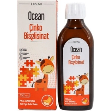 田震 順其自然 自然のままに OMCX-1058 Orzax Ocean Çinko Bisglisinat Şurup Muz Aromalı 150 ml Fiyatı
