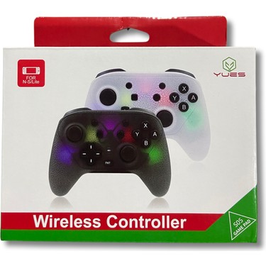 Yues Nintendo Switch Pro Controller Oyun Kolu – LED Işıklı Fiyatı