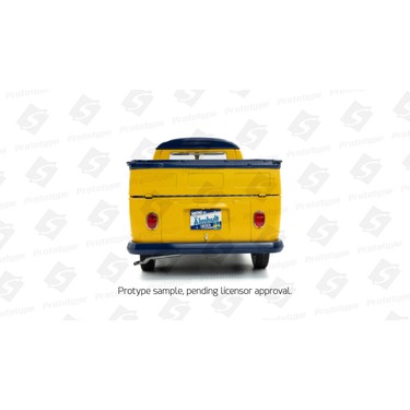 SOLIDO 1806702 Scale 1/18 | VOLKSWAGEN T1 PICK-UP VOLKSWAGEN SERVICE CLOSED 1950 BLUE