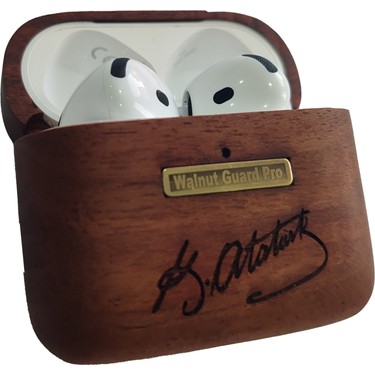 Damla Art Apple AirPods 4.nesil Atatürk Imzalı Kılıf Walnut Fiyatı