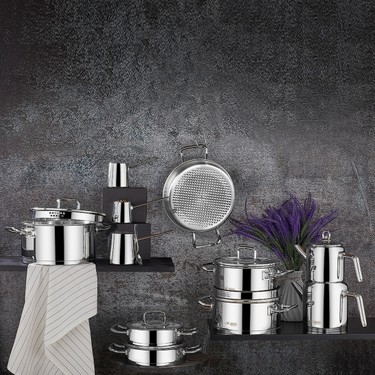 Aryıldız Vento Prestige 20 Parça Cam Kapak İdeal Çelik Çeyiz Fiyatı
