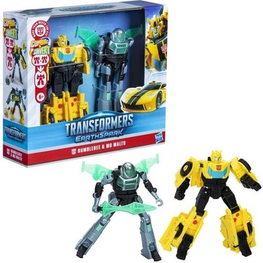 Transformers Earthspark Bumblebee ve Mo Malto Figür Seti – Fiyatı