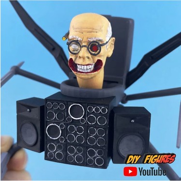 Lineex Scientist Skibidi Toilet Figurine Şibili Tuvalet Fiyatı