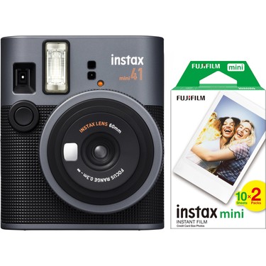 Instax Mini 41 Siyah Analog Şipşak Fotoğraf Makinesi ve Fiyatı