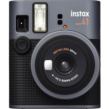 Instax Mini 41 Siyah Analog Şipşak Fotoğraf Makinesi ve Fiyatı