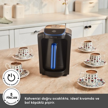 Karaca Otomatik Kahve Makinesi Azure Blue 1000 ml Kapasite Fiyatı