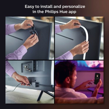 Philips Hue Lightstrip Gradient TV 55 Akıllı Led Şerit Fiyatı