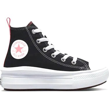Converse Chuck Taylor All Star Move Çocuk Siyah Platform Fiyatı