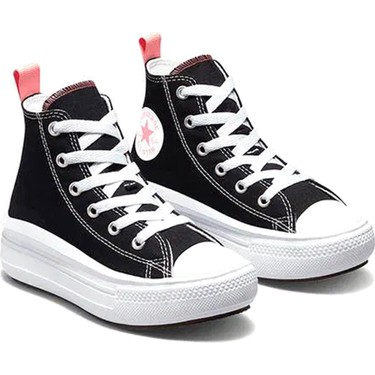 Converse Chuck Taylor All Star Move Çocuk Siyah Platform Fiyatı