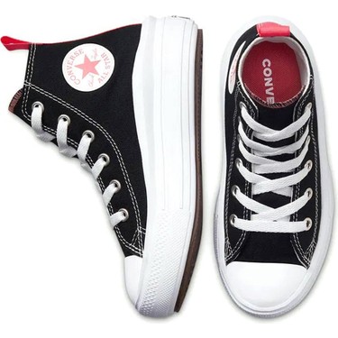 Converse Chuck Taylor All Star Move Çocuk Siyah Platform Fiyatı