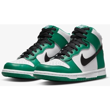 Nike Dunk High Celtics (Gs) Genç ve Kadın Deri Yüksek Fiyatı