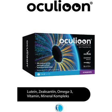 Oculioon Omega-3, Lutein, Zeaksantin, Vitamin Ve Mineral Fiyatı