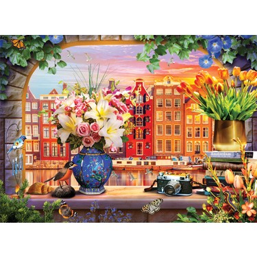 Anatolian Puzzle Für Erwachsene – 1000 Teile, Fertiges Bild 66x48 Cm, Mit Kostenlosem Ersatz Für Verlorene Teile