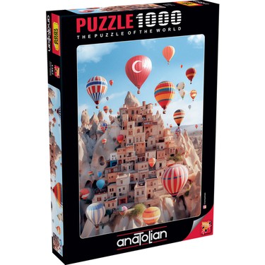 Anatolian 1000 Parçalık Kapadokya Puzzle Eğlenceli Zihin Fiyatı