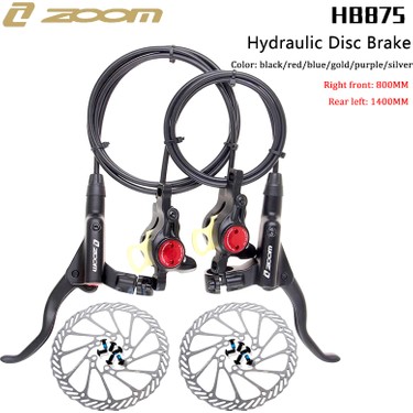 ローベルページ Siyah Sol Bek Stili Zoom HB875 Dağ Bisikleti Hidrolik Fren Fiyatı