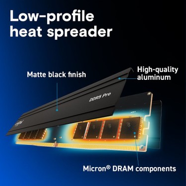 Crucial 128GB Kit (2X64GB) DDR5-5600 Udımm CL46 Masaüstü Pc Fiyatı