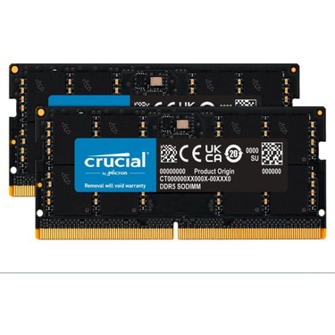 Crucial 128GB Kit (2X64GB) DDR5-5600 Sodımm CL46 Notebook Fiyatı