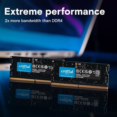 Crucial 128GB Kit (2X64GB) DDR5-5600 Sodımm CL46 Notebook Fiyatı