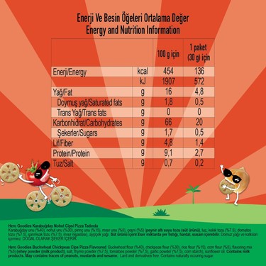 Hero Goodies Pizza Sağlıklı Cips Fiyatı - Taksit Seçenekleri