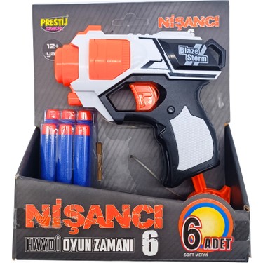 Prestij Oyuncak Nişancı-6 Dart Tekli Fırlatıcı FAB.5959 Fiyatı