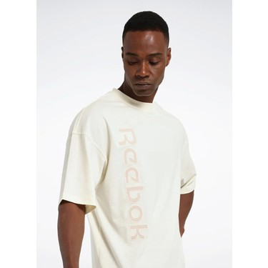 Reebok Lc 1012 Garmen Act Tee Bej Yuvarlak Yaka Regular Fit Fiyatı