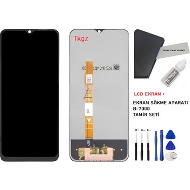Tkgz Vivo Y35 LCD Ekran Dokunmatik Service Pack + B-7000 + Fiyatı