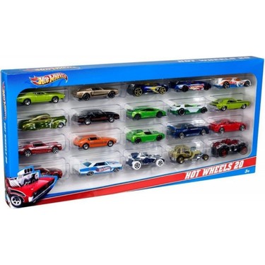 Hot Wheels 20' Li Araba Seti - Mavi Su Dünyası Fiyatı