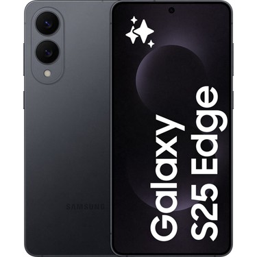 スマートフォン本体 Samsung Galaxy S25 Edge Jetblack 256GB Samsung Galaxy S25 Edge Akıllı Telefon Fiyatı ve Özellikleri