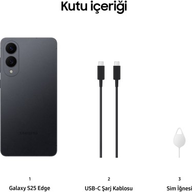 Samsung Galaxy S25 Edge 512 GB 12 GB Ram (Samsung Türkiye Fiyatı