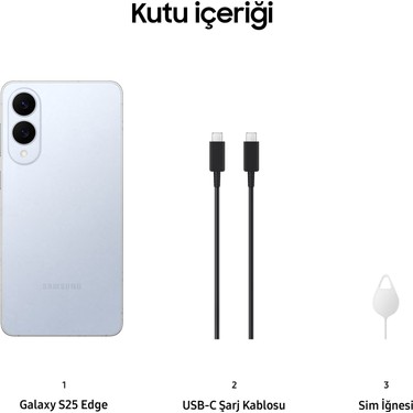 Samsung Galaxy S25 Edge 256 GB 12 GB Ram (Samsung Türkiye Fiyatı